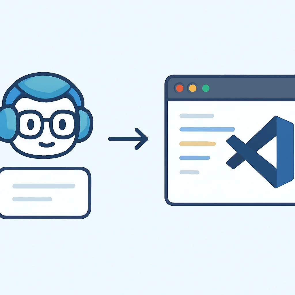 Diagramme détaillé montrant l'intégration de GitHub Copilot avec VS Code et son mécanisme de suggestion