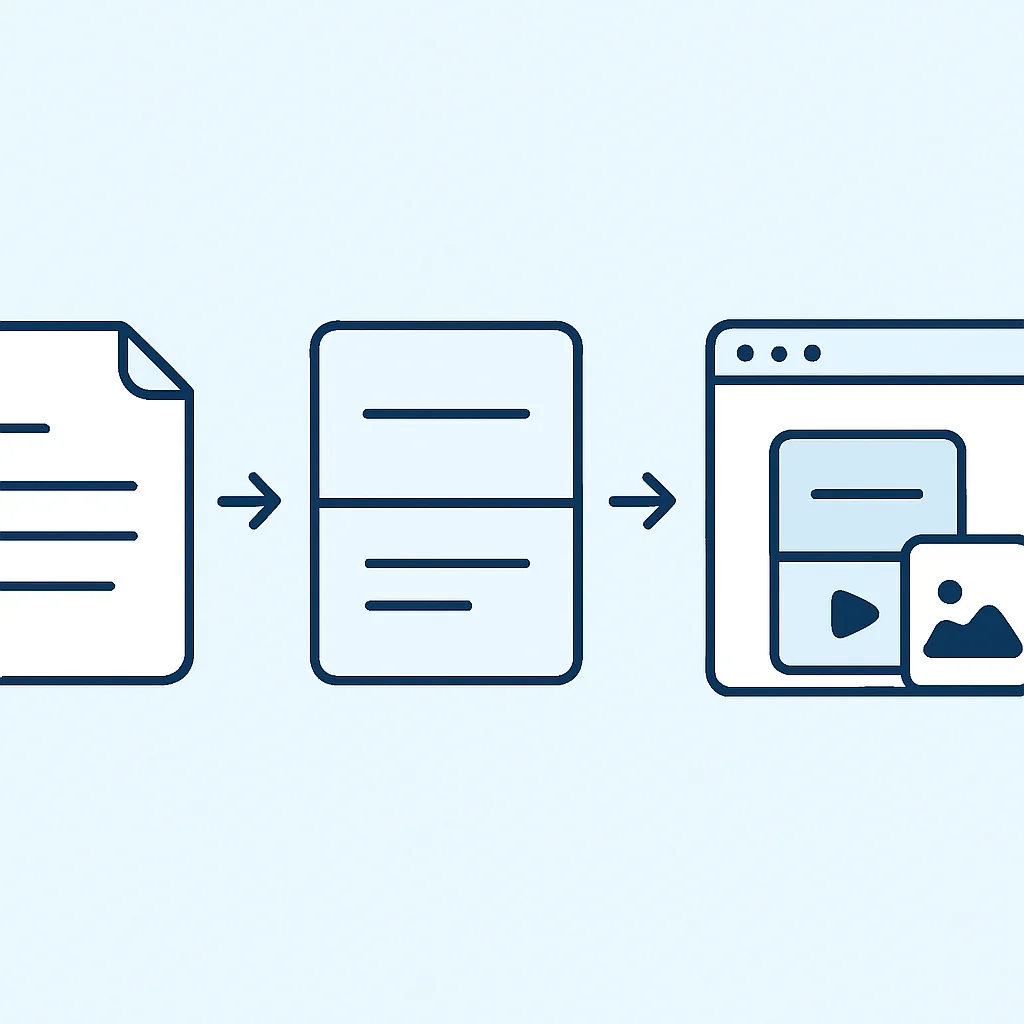 Diagramme détaillé du processus de création de cartes Anki, de l'information brute aux flashcards structurées avec champs recto/verso et multimédia.