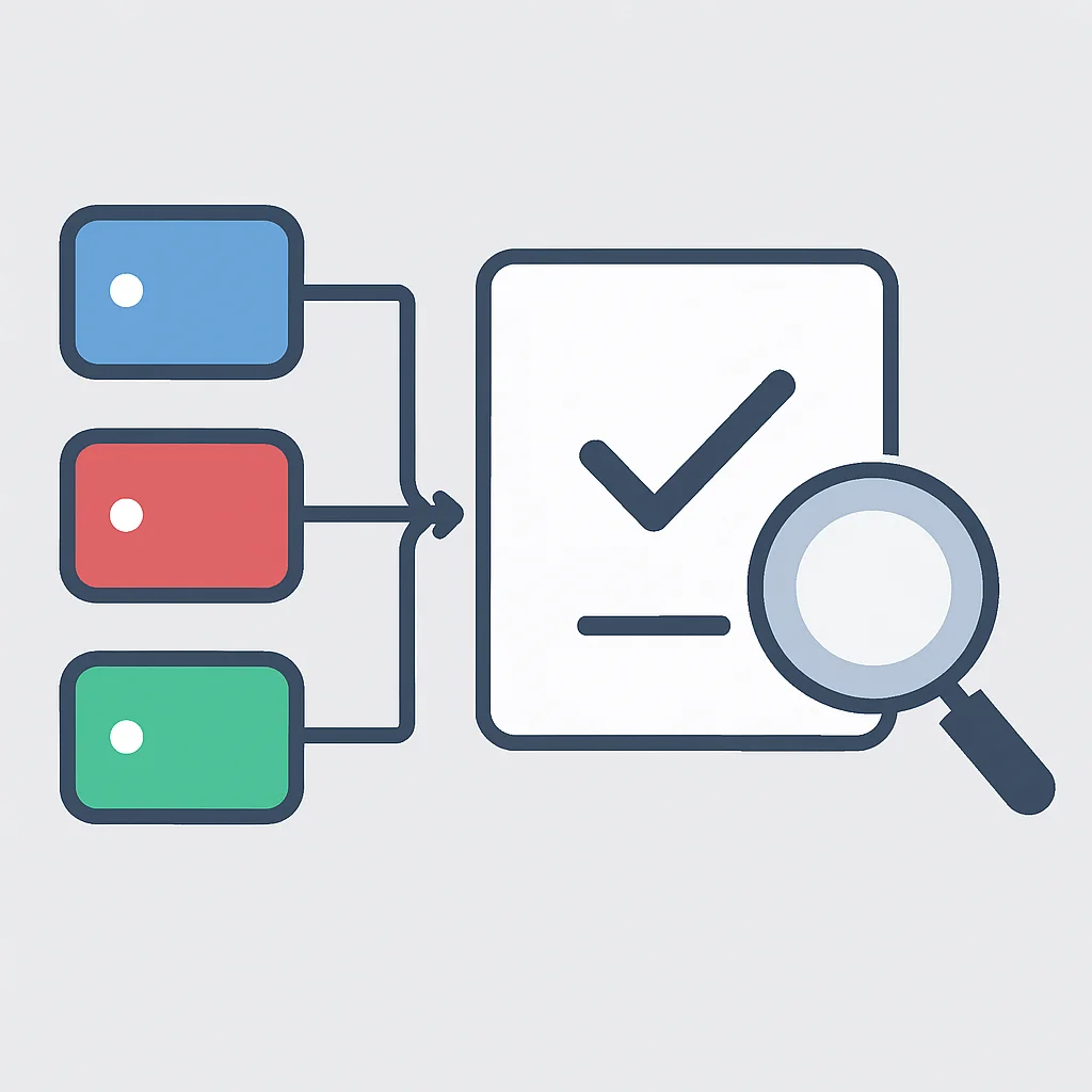 Diagramme illustrant le concept des tests unitaires, montrant des composants isolés testés