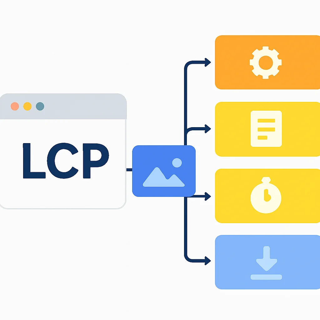 Diagramme de flux des techniques d'optimisation LCP