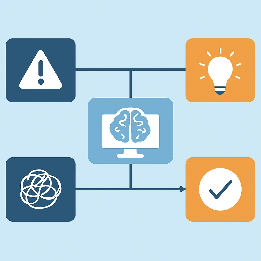 Organigramme des défis et solutions dans l'implémentation de l'XAI.